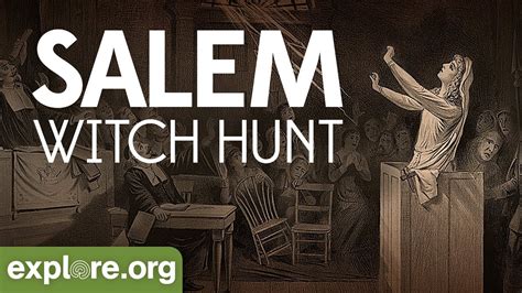 Salem witch hunt youtube